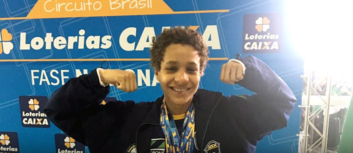 Matheus, nadador paralímpico de Bauru, irá representar Brasil na World Series