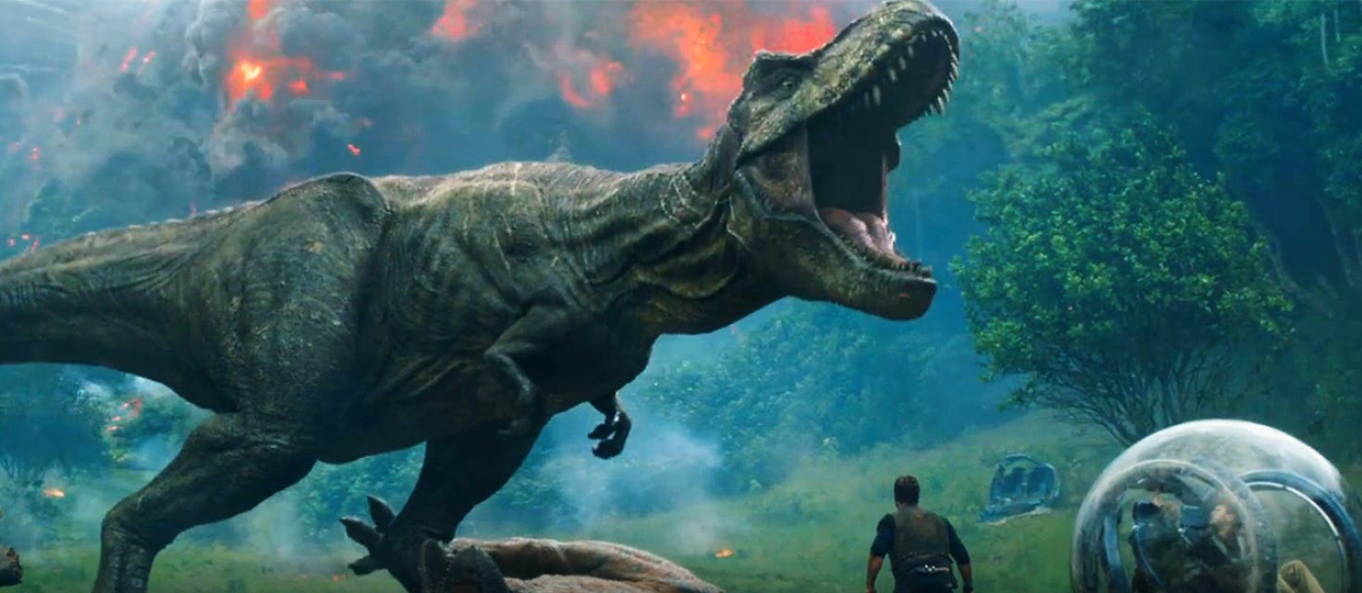 Os dinossauros voltam para as telonas de Bauru em "Jurassic World: reino ameaçado"