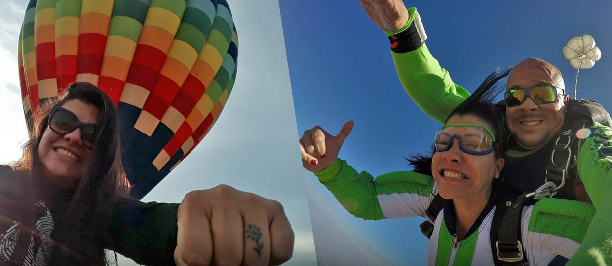 ID Travel em Bauru oferece viagens de experiência como balonismo e salto de paraquedas