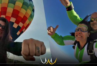 ID Travel em Bauru oferece viagens de experiência como balonismo e salto de paraquedas