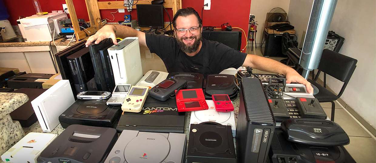 Bauruenses provam que o Atari e os consoles clássicos não morreram!