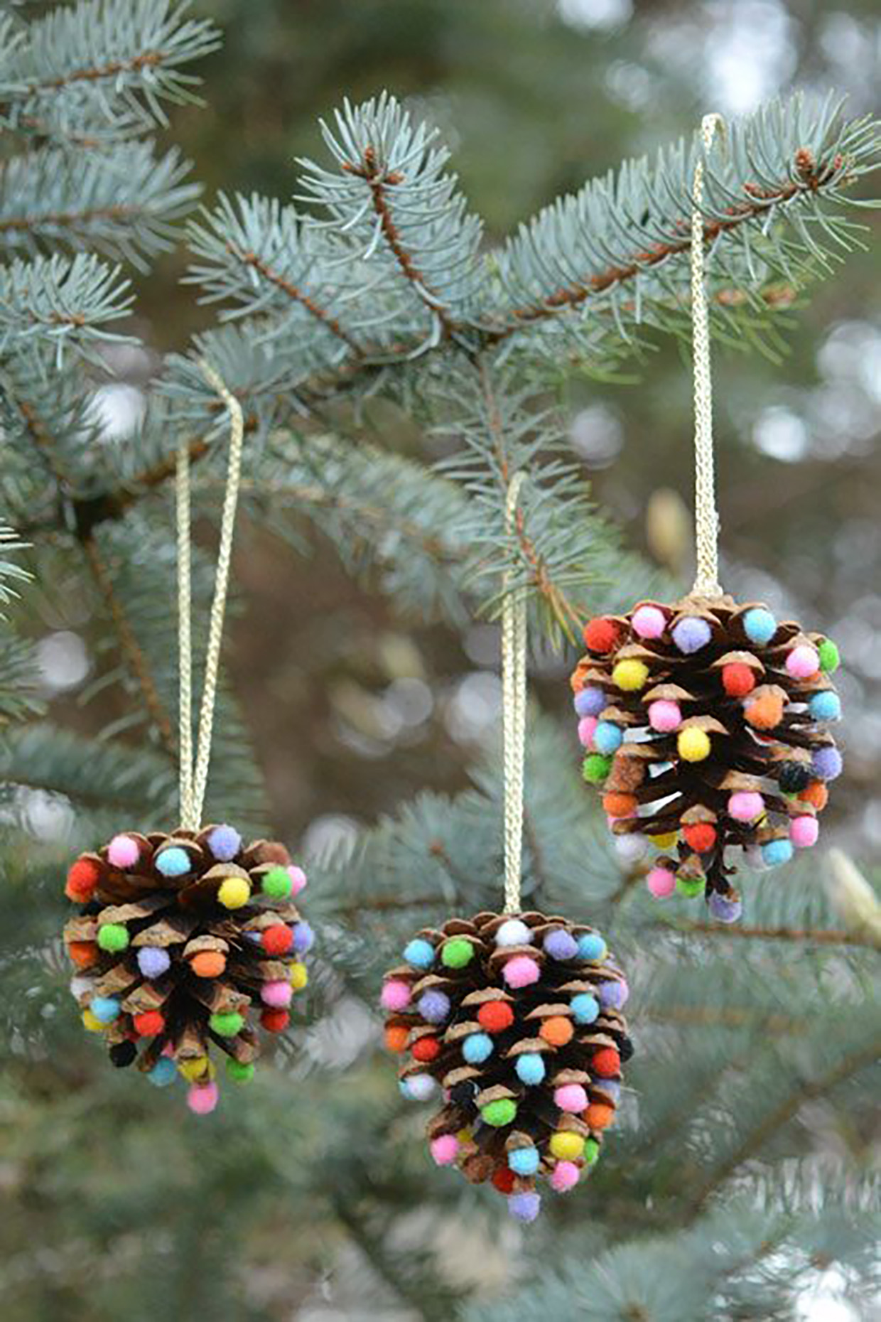 5 tipos de enfeites de árvore de Natal criativos para fazer em casa